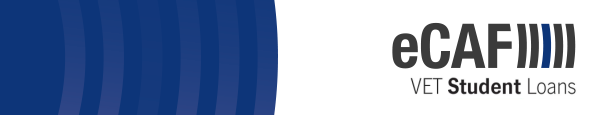 eCAF Request for a VET Student Loan